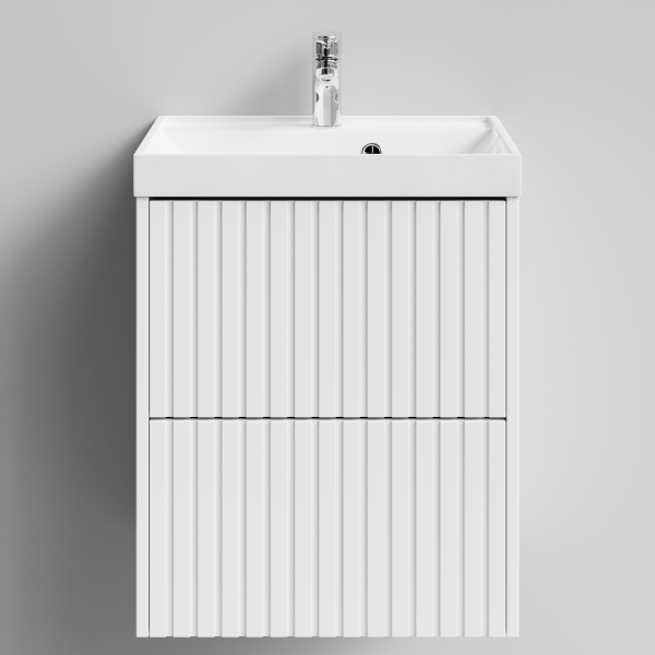 Тумба Тач 50 подвесной, белый глянец