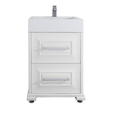 Тумба Риккардо 60 напольный, ящики, патина серебро, белая