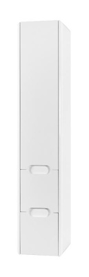 Пенал Флорена 30 подвесной, левый, белый