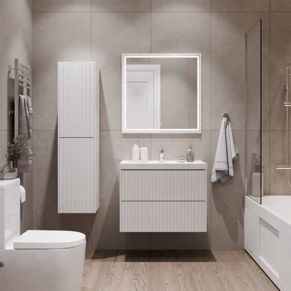 Коллекция Тач Подвесной, Белый глянец ПВХ