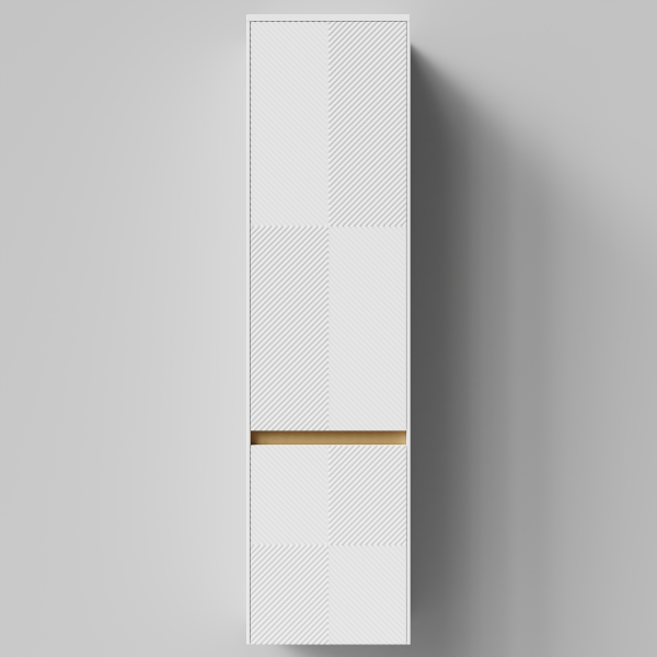 Пенал Аурум 40, базовая Белая эмаль, матовая, подвесной, правый