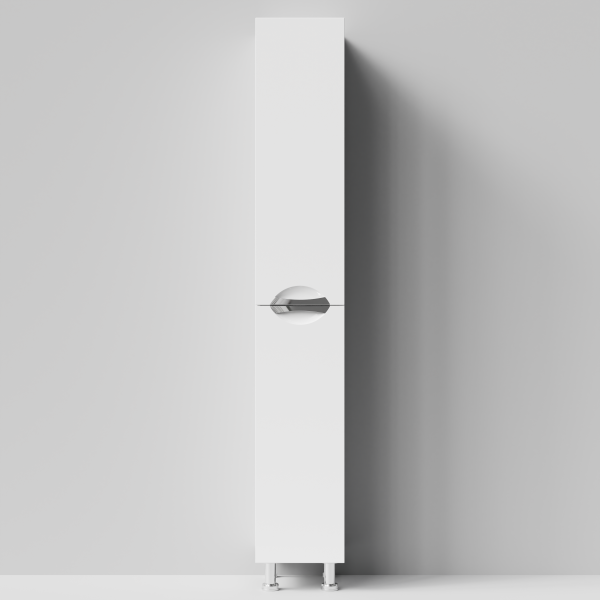 Пенал Лира-2 30 напольный, белый, левый