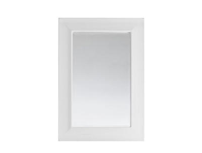 Зеркало Риккардо 60, патина золото, белое